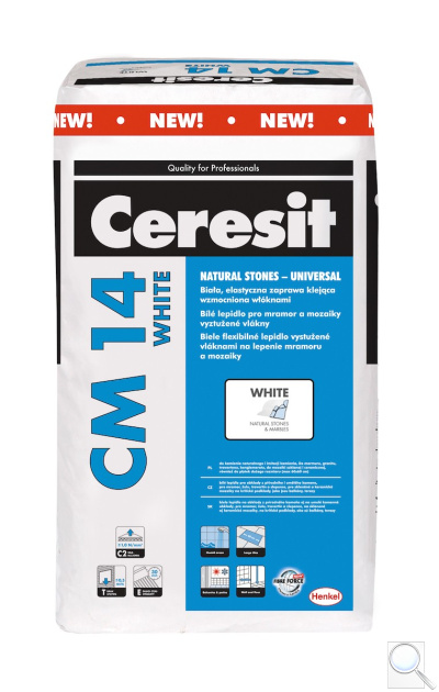 Lepidlo Ceresit CE 14 White bílá 25 kg C2TE. 