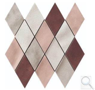 Mozaika Cir Materia Prima mix pink rombo růžová