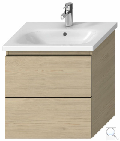 Koupelnová skříňka pod umyvadlo Jika Mio-N 57x44,5x58,8 cm. Jasan