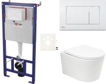 Závěsný WC set do lehkých stěn / předstěnová SAT BREVIS SIKOSSBRTOR20KECO