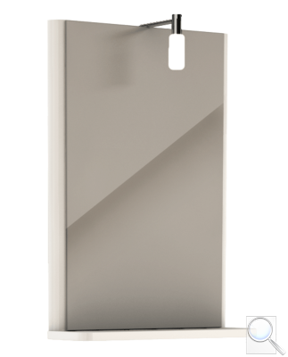 Zrcadlo s osvětlením 230 V Kolo Rekord 44 cm bílá 88418000. 