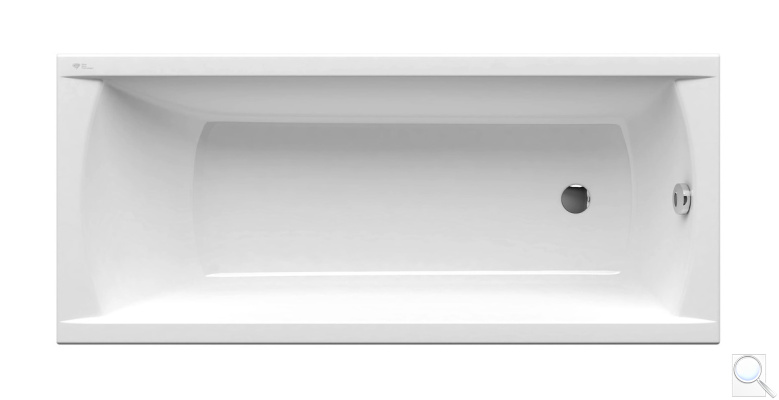 Obdélníková vana SAT Fusion akrylát. obr. 1