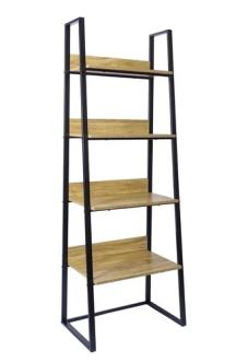 Regál Naturel Blackframe 60x170x36,5 cm javor lesk BFRAMEREG