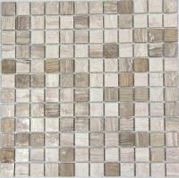 Kamenná mozaika Mosavit Wooden gris šedá