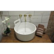 Umyvadlová baterie Paffoni Belinda včetně podomítkového tělesa bronz FBLV008BR. obr. 8&nbsp;