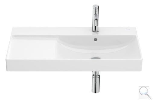 Umyvadlo Roca ONA 80x46 cm otvor pro baterii uprostřed A327688000. obr. 1