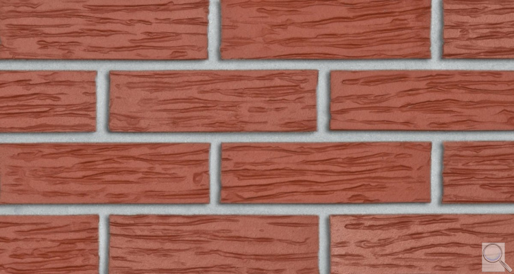 Pásek KLinker NFPS.26.červený reliéf-Melbourne. obr. 1