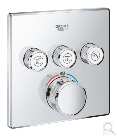 Termostat Grohe Smart Control s termostatickou baterií chrom 29126000. 