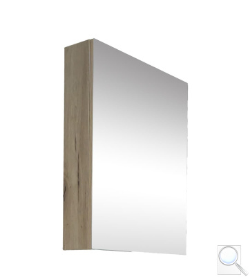 Zrcadlová skříňka SAT B-Way 60x75 cm lamino dub BWAY60CABOAK. obr. 1