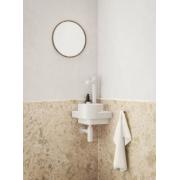 Umývátko Ravak Yard 28x28x12,5 cm s bílou konzolí X000001523. obr. 3