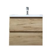 Koupelnová skříňka s umyvadlem SAT B-Way dub mat BWAY260OAKU. obr. 2&nbsp;