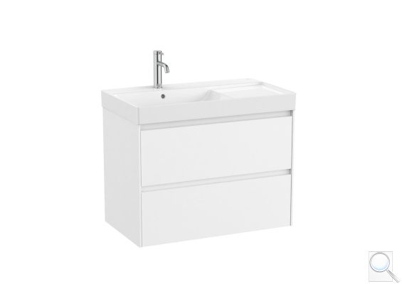 Koupelnová skříňka s umyvadlem Roca ONA 80x64,5x46 cm bílá mat ONA802ZBML. obr. 1