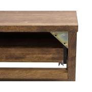 Koupelnová skříňka pod umyvadlo Naturel Country 120x72,5x51 cm palisandr COUNTRY120ZBUMPA. obr. 4&nbsp;