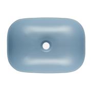 Umyvadlo na desku SAT Infinitio 45,5x32,5 cm tmavě modrá mat bez přepadu SATINF4532DBLM. obr. 3&nbsp;