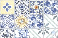 Dlažba Realonda Medes blue mix barev - 