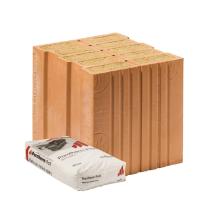 Cihla Porotherm 30 T Profi 1-2 - Tepelněizolační broušená