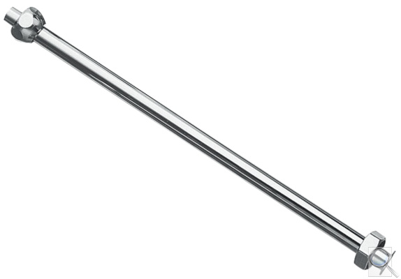 Pisoárová trubička SILFRA Q 1/2x1/2 30 cm AC921. obr. 1