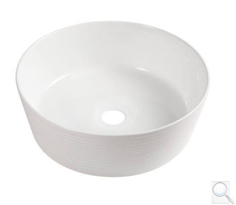 Umyvadlo na desku Triomini Slim 40x40 cm bez přepadu SLM4040.