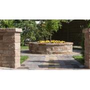 Skladebná dlažba CSB ALTO KRUH. povrch RELIÉF ANTIKO - barva COLORMIX PLAYA&nbsp;(1)