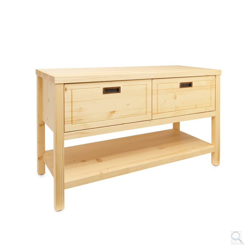 Koupelnová skříňka pod umyvadlo Naturel Country 120x72,5x51 cm přírodní COUNTRY120ZBUMNA. obr. 1