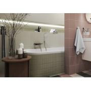 Vanová baterie SAT Fusion bez sprchového setu páka tmavé dřevo SATBSFU222DT. &nbsp;(6)