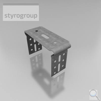 Akustický závěs k montáži CD profilů na stěnu nebo strop. 