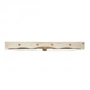 Umyvadlo SAT Infinitio 121,4x46,9 cm dva otvory pro baterii SATINF12046 (obr. 5)