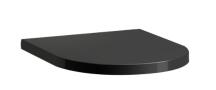 WC sedátko softclose Laufen Kartell by Laufen duroplast černá lesk H8913330200001