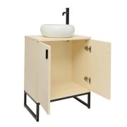 Skříňka pod umyvadlo bez umyvadla Ceramia Easy 60x73x36 cm jasmín mat EASYUMDJ. &nbsp;(6)