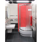 Sprchová vanička čtvrtkruhová Laguna 90x90 cm akrylát SIKORO90HL0. Obr. 3&nbsp;