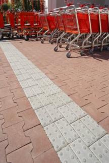 Skladebná dlažba Klasiko pro nevidomé