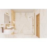 Sprchová zástěna Walk-in 80 cm SAT v barvě profilu zlatá lesk SATBWI80PRZ. obr. 7&nbsp;