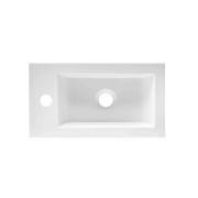 Nábytkové umývátko Naturel Verona 40x22 cm otvor pro baterii, bez přepadu VE4022. obr. 3