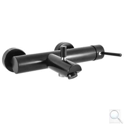 Vanová baterie RAV SLEZÁK Seina 100 mm černá matná SE954.0CMAT. obr. 1