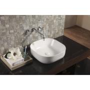 Umyvadlo na desku Triomini Slim 43x43 cm bez přepadu SLM4343. obr. 5