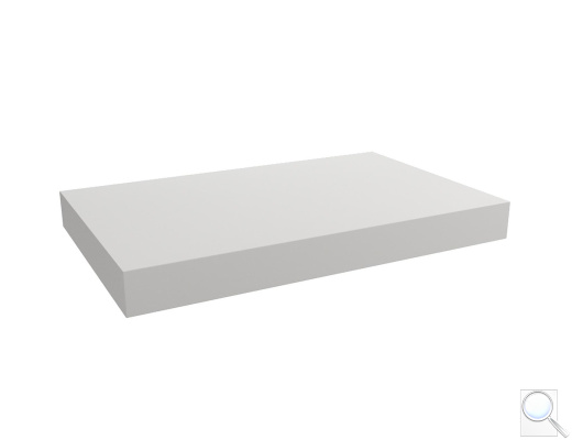 Deska pod umyvadlo Naturel Dolce 80x8x50 cm white matt DO8050BM. obr. 1