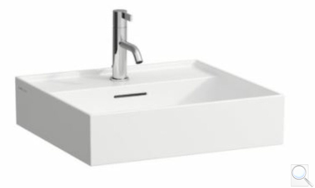 Umyvadlo Laufen Kartell By Laufen 50x46 cm otvor pro baterii uprostřed H8103320001041. obr. 1