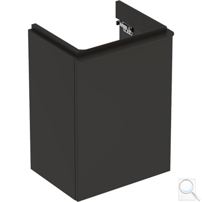 Koupelnová skříňka pod umyvadlo Geberit Smyle Square 44,2x62x35,6 cm, 49,2x62x40,6 cm, 53,6x62x43,3 cm láva. pravá 500.350.JK.1, levá 500.351.JK.1
