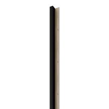 Obkladová Lamela Fineza Spline black 275 x 6,4 cm černá