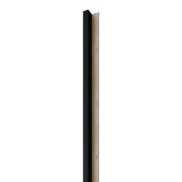 Obkladová Lamela Fineza Spline black 275 x 6,4 cm černá