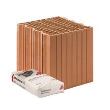Cihla Porotherm 25 EKO+ Profi - Tepelněizolační broušená