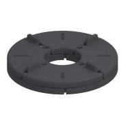 Gumový terč Alliq pod 2cm dlažbu, výška 8 mm.  