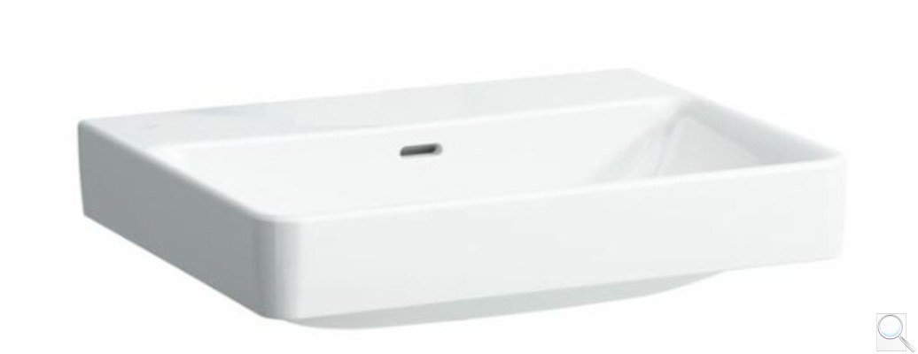 Umyvadlo Laufen Pro S 55x46,5 cm, 60x46,5 cm, 65x46,5 cm, 70x46,5 cm bez otvoru pro baterii. obr. 1