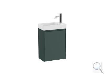 Koupelnová skříňka s umyvadlem Roca ONA 45x64,5x26 cm zelená mat ONA451DZM obr. 1