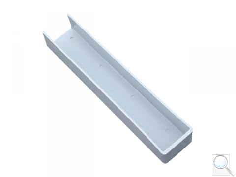 Stabilizační držák PVC – koncový, výška 20 mm a 30 mm 