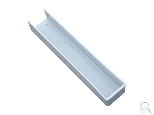Stabilizační držák PVC – koncový, výška 20 mm a 30 mm. 