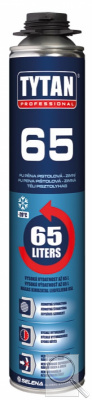 Montážní pěna pistolová PU zimní TYTAN 65. 