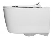WC závěsné Glacera Alfa zadní odpad bílá AL010 (obr. 4)