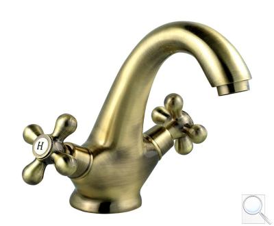Umyvadlová baterie Novaservis Ferro Antica bez výpusti bronz BAI2BR obr. 1