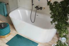 Koupelna Rako Extra - SIKO-koupelna-v-modrem-provedeni-v-bezove-minimalismus-v-vanou-serie-Extra-002